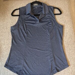 Callaway Opti-Dry Sleevless Navy Blue Women's Top